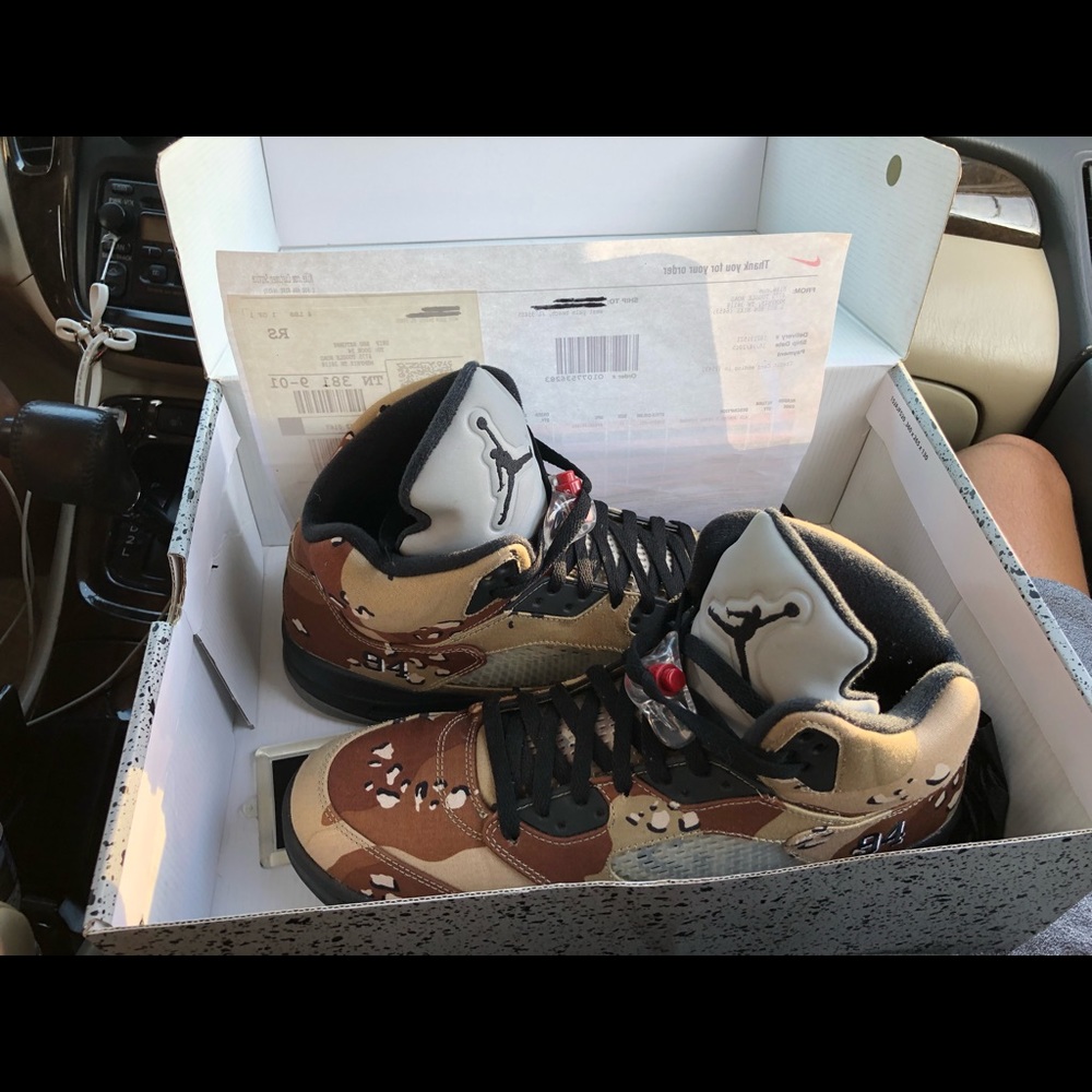 Supreme 5 Jordan’s